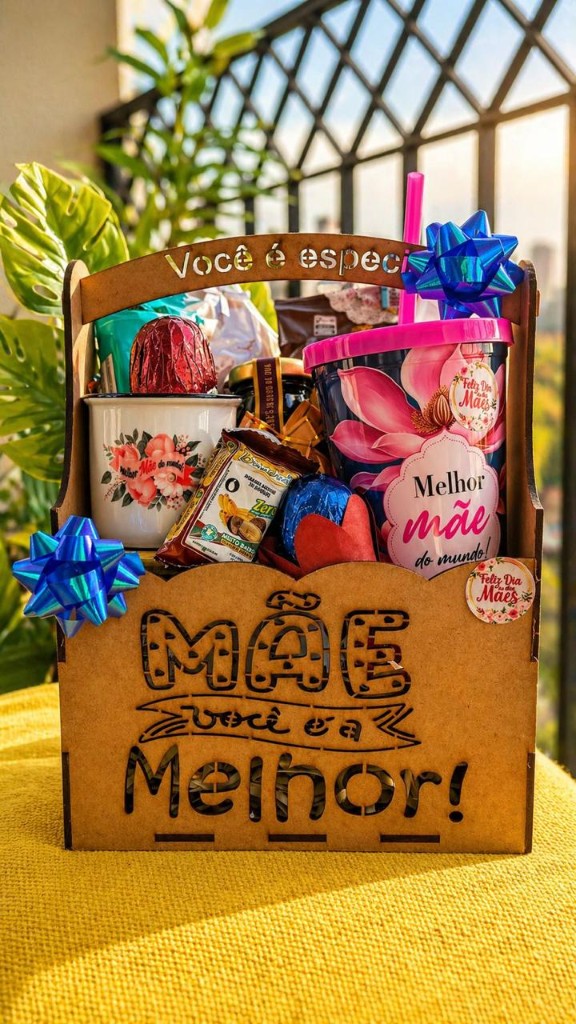 Cesta Mãe você é Especial